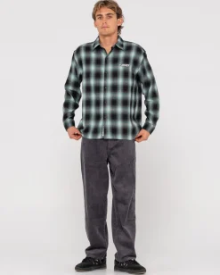 Neon Dreams Relaxed Plaid Shirt | Rusty Store