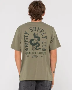 Nesian Short Sleeve Graphic Tee | Rusty Cheap