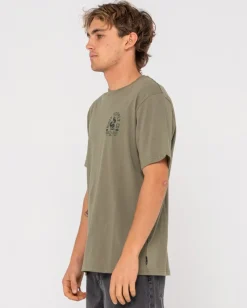 Nesian Short Sleeve Graphic Tee | Rusty Cheap