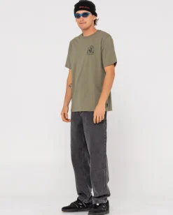 Nesian Short Sleeve Graphic Tee | Rusty Cheap