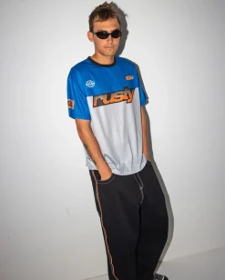 Nine O Clock Nac Printed Moto Jersey | Rusty Best