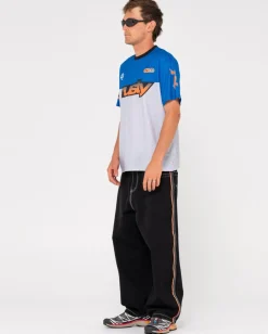 Nine O Clock Nac Printed Moto Jersey | Rusty Best