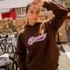 Norty Graphic Oversize Hooded Fleece | Rusty Outlet