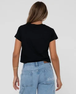 Norty Short Sleeve Graphic Baby Tee | Rusty Discount