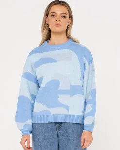 Oceano Oversize Crew Neck Knit | Rusty Fashion
