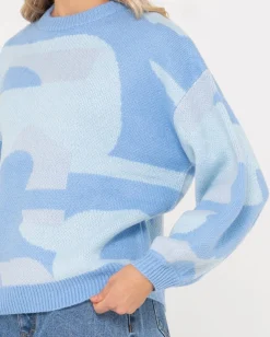 Oceano Oversize Crew Neck Knit | Rusty Fashion