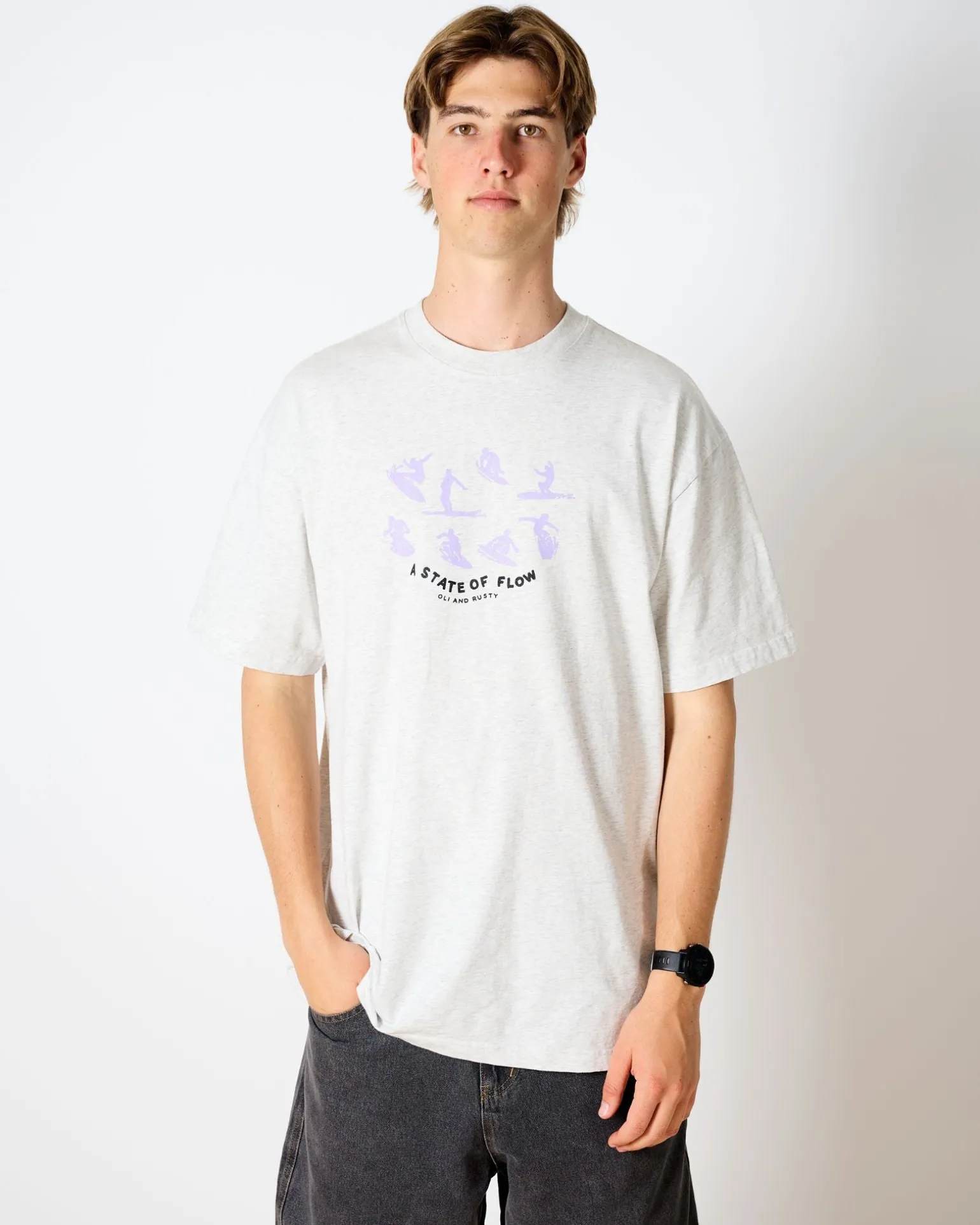 Oli X State Of Flow Tee | Rusty Store