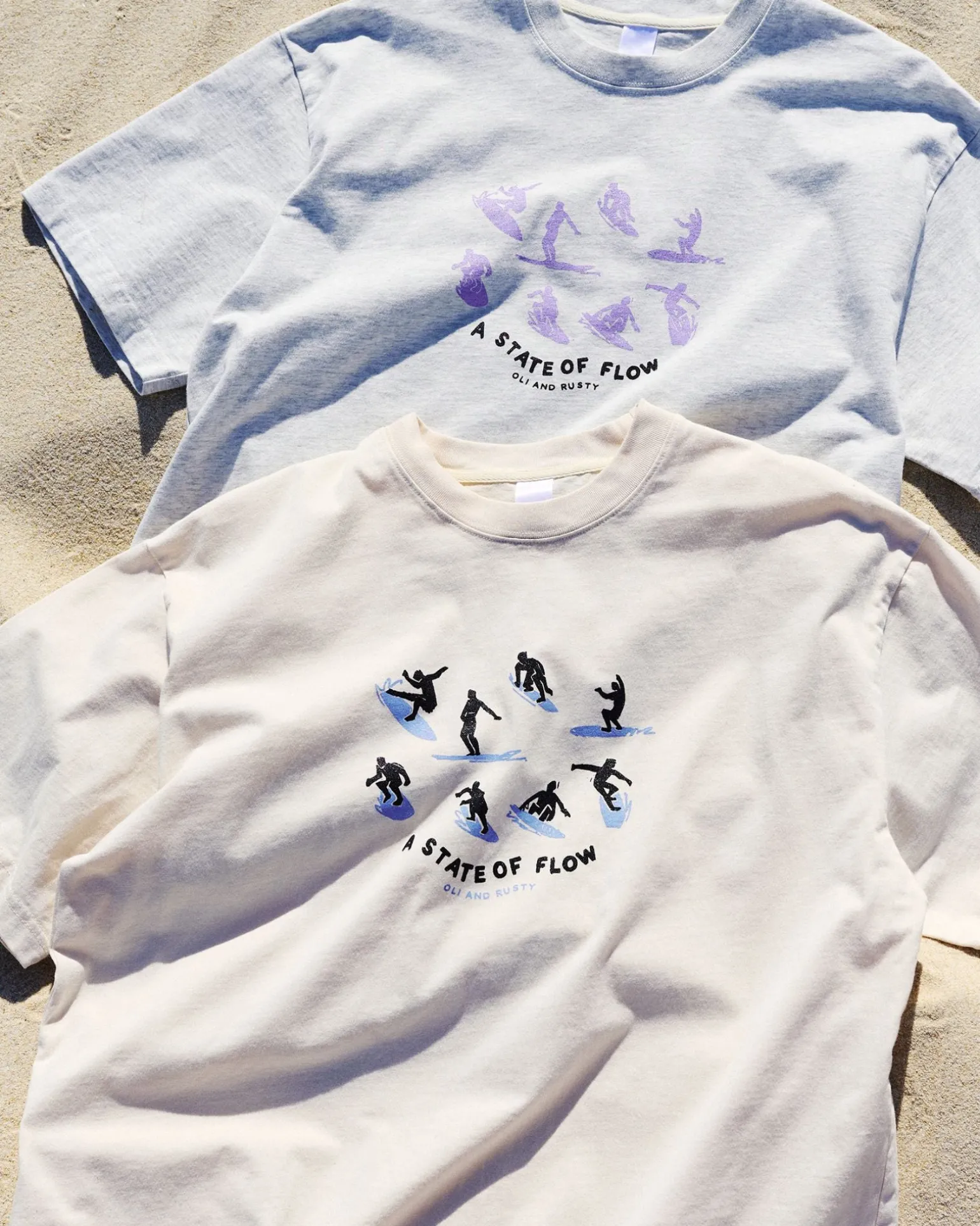 Oli X State Of Flow Tee | Rusty Store