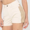 Olivia Cord High Waisted Short | Rusty Best
