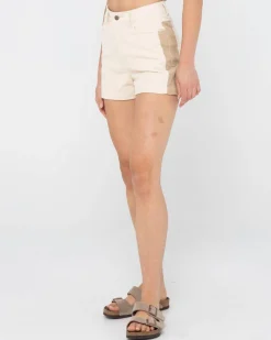 Olivia Cord High Waisted Short | Rusty Best