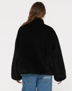 Ollie Sherpa Zip Through Fleece | Rusty Shop