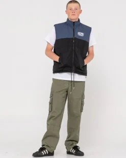 One Hit Relaxed Puffer Vest | Rusty Online
