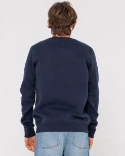 One Hit Shadow Crew Fleece | Rusty Best