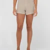 Ophelia High Waisted Knit Short | Rusty Hot