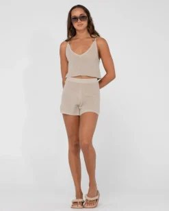 Ophelia High Waisted Knit Short | Rusty Shop