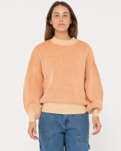 Ora Relaxed Fit Mock Neck Knit | Rusty Fashion