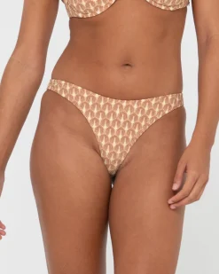 Panama Printed Brazilian Bikini Bottom | Rusty Fashion