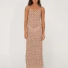 Panama Printed Cut Out Maxi Dress | Rusty Best