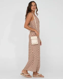 Panama Printed Cut Out Maxi Dress | Rusty Best