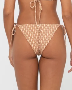 Panama Printed Midi Side Tie Bikini Bottom | Rusty Store