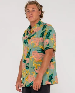Pastel Paradise Relaxed Fit Short Sleeve Shirt | Rusty Shop