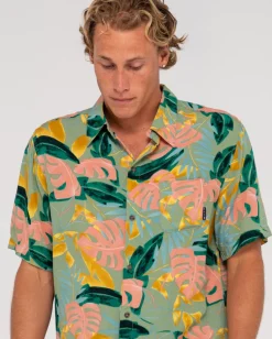 Pastel Paradise Relaxed Fit Short Sleeve Shirt | Rusty Shop