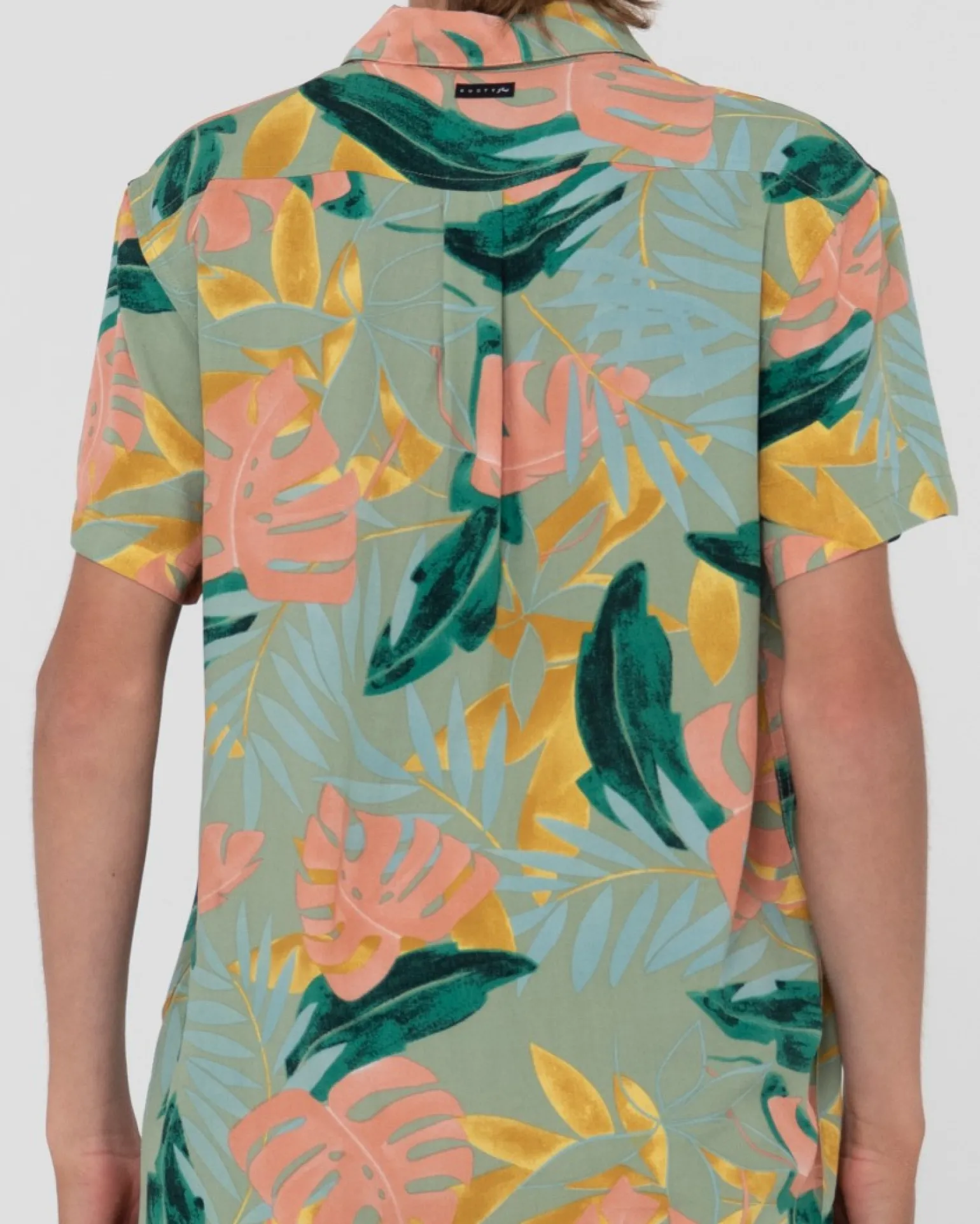 Pastel Paradise Short Sleeve Shirt Boys | Rusty Store