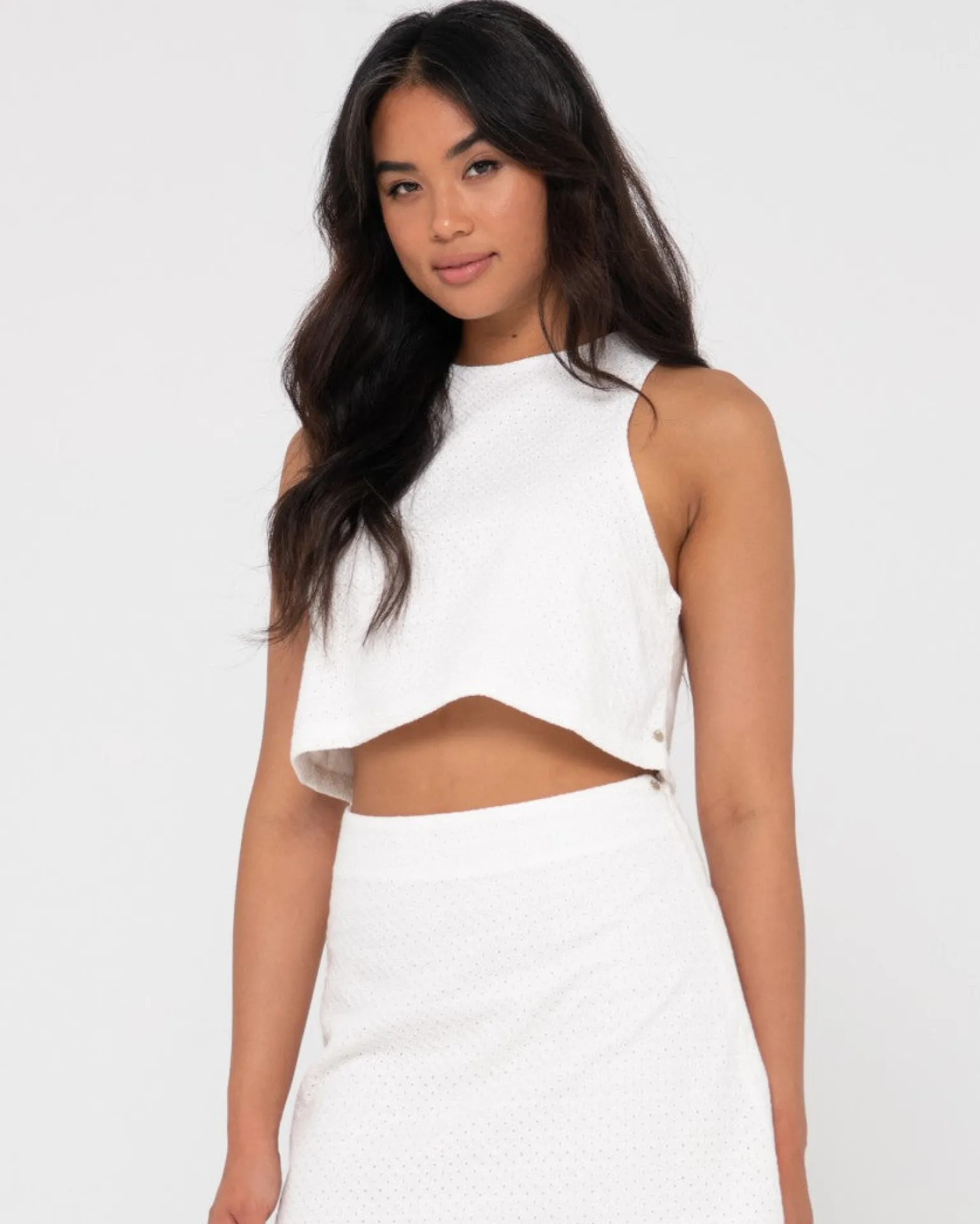 Petra Relaxed Fit Crop Top | Rusty Outlet