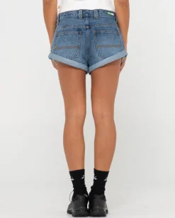 Pheonix Low Rise Mini Denim Short | Rusty Best Sale