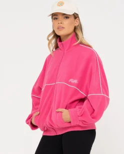 Polar Oversize Zip Up Fleece Jacket | Rusty Fashion