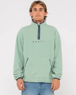 Polarized 1/4 Zip Polar Fleece | Rusty Cheap