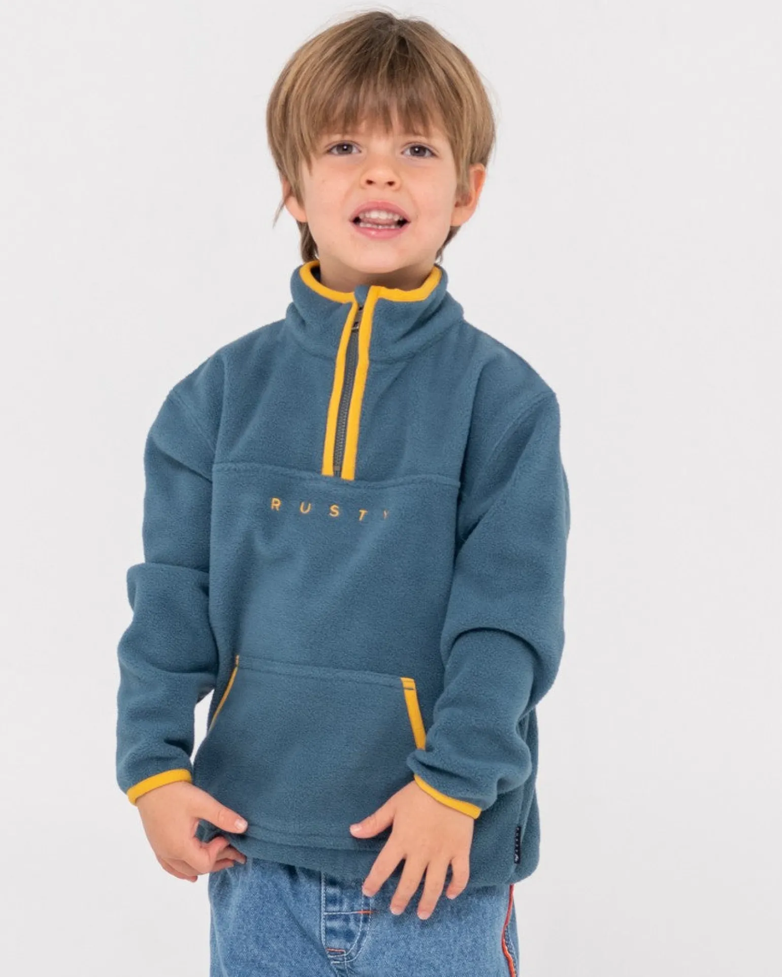 Polarized 1/4 Zip Polar Fleece Runts | Rusty Store