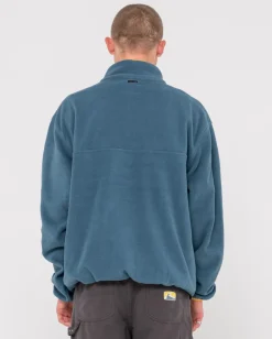 Polarized 1/4 Zip Polar Fleece | Rusty Hot