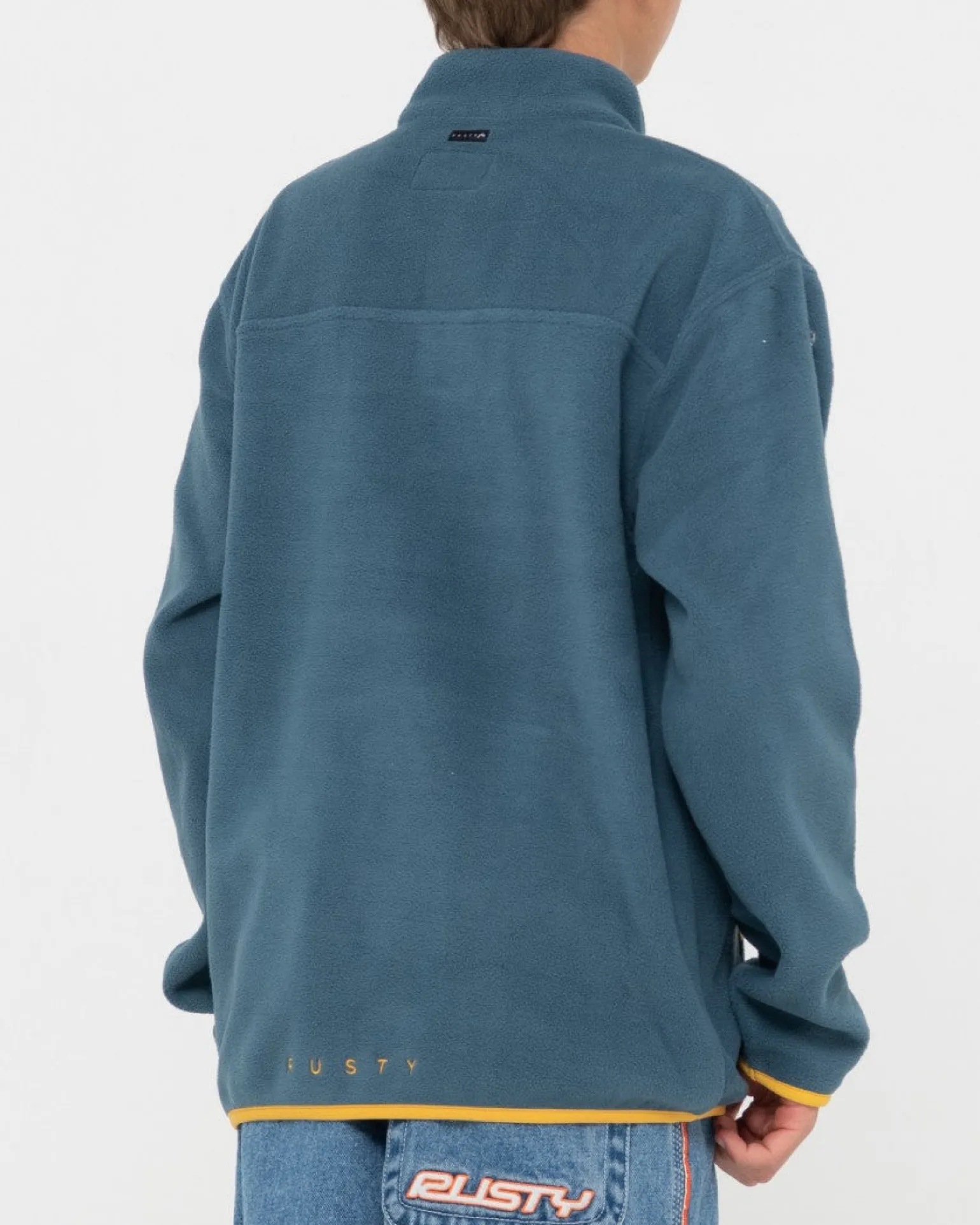 Polarized 1/4 Zip Polar Fleece Boys | Rusty Sale