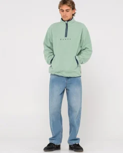 Polarized 1/4 Zip Polar Fleece | Rusty Cheap
