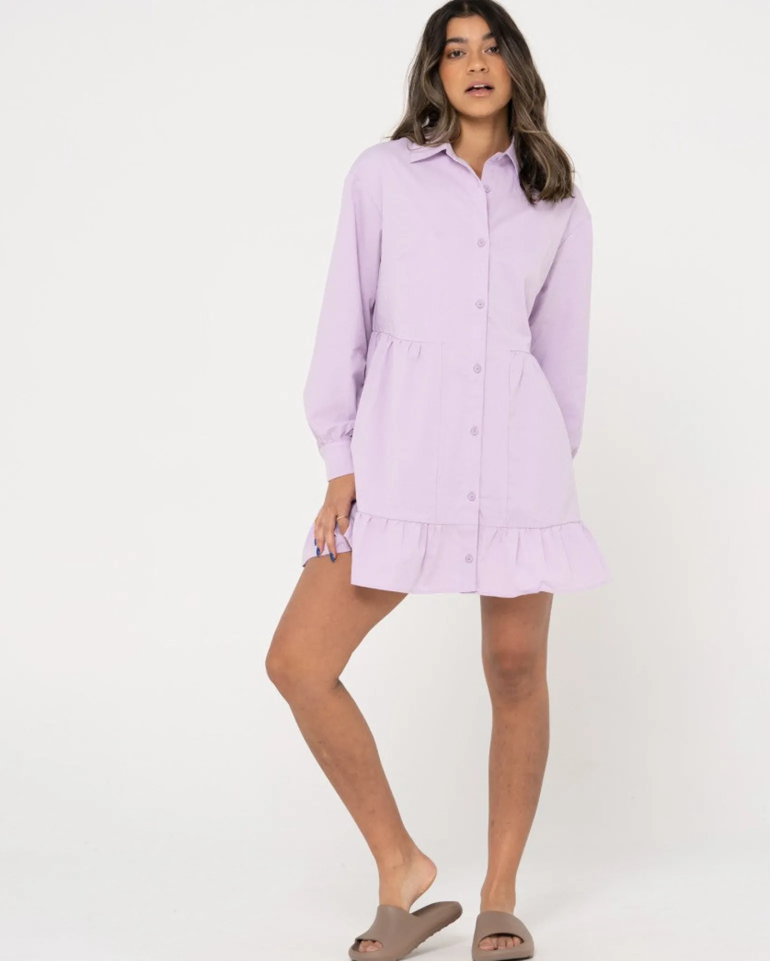 Popsicle Long Sleeve Mini Dress | Rusty Discount