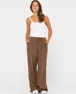 Porter High Waisted Relaxed Fit Pant | Rusty Cheap