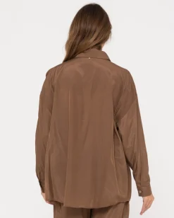 Porter Oversized Long Sleeve Shirt | Rusty Outlet