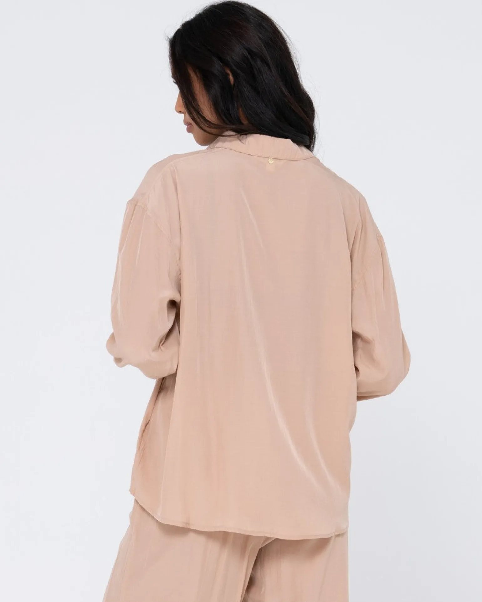 Porter Oversized Long Sleeve Shirt | Rusty Flash Sale