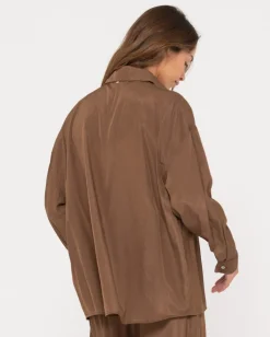 Porter Oversized Long Sleeve Shirt | Rusty Outlet