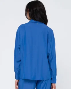 Porter Oversized Long Sleeve Shirt | Rusty New