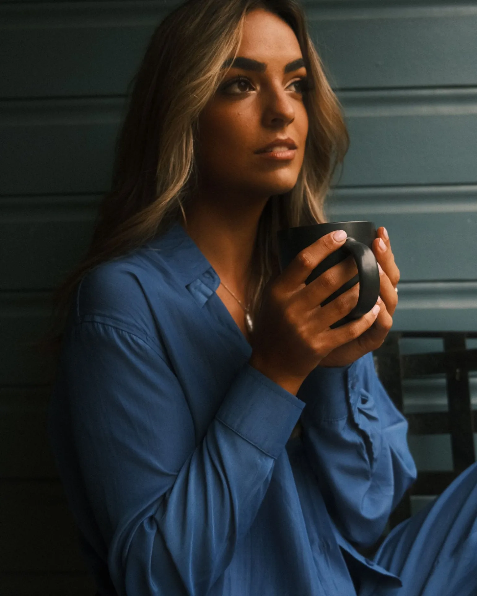 Porter Oversized Long Sleeve Shirt | Rusty New