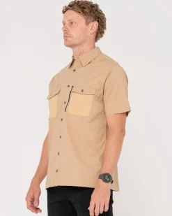 Pressure Short Sleeve Shirt | Rusty Cheap