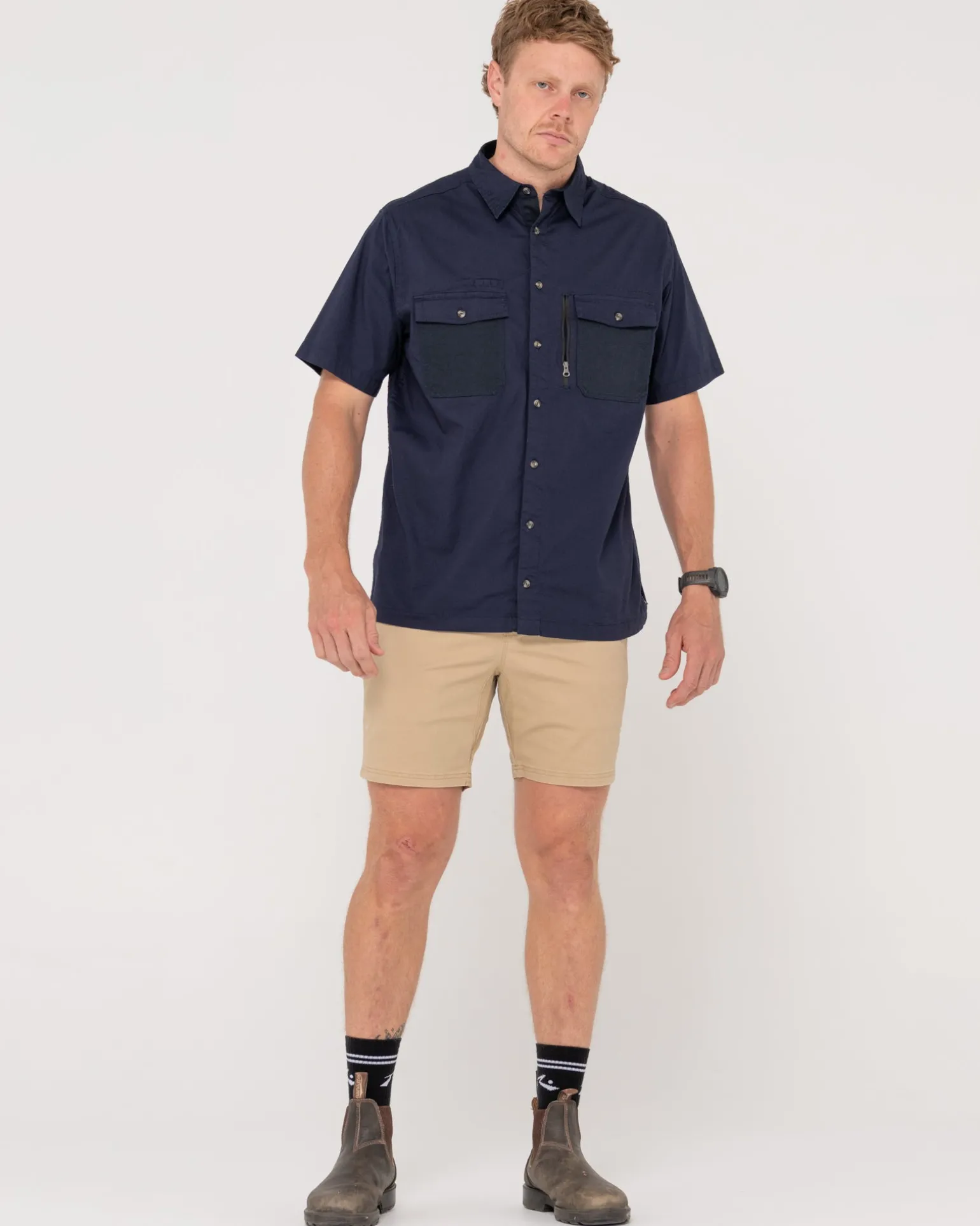 Pressure Short Sleeve Shirt | Rusty Flash Sale