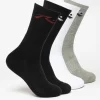 R Dot Mid Calf 4-Sock Pack | Rusty New