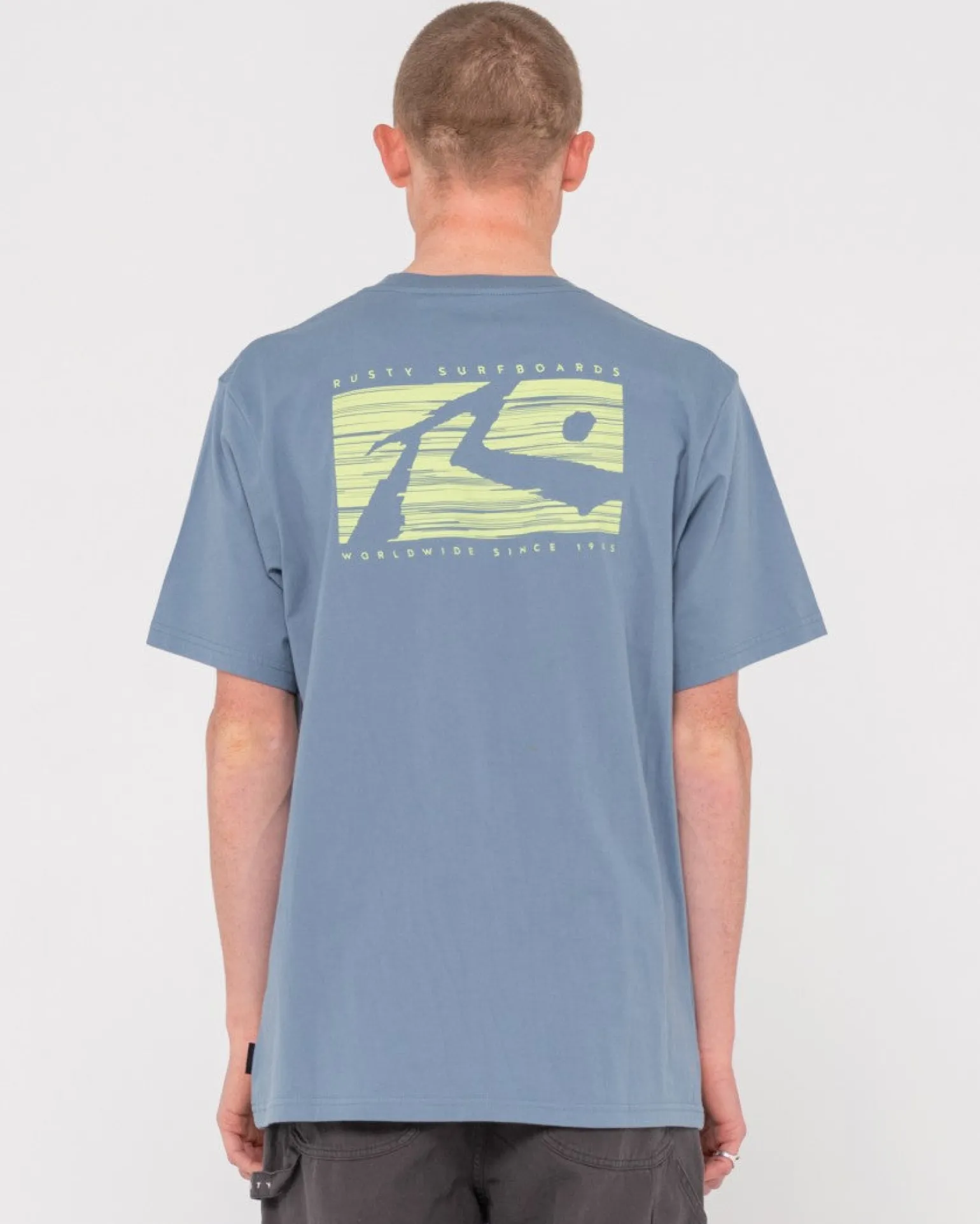 R Dot Short Sleeve Graphic Tee | Rusty Cheap