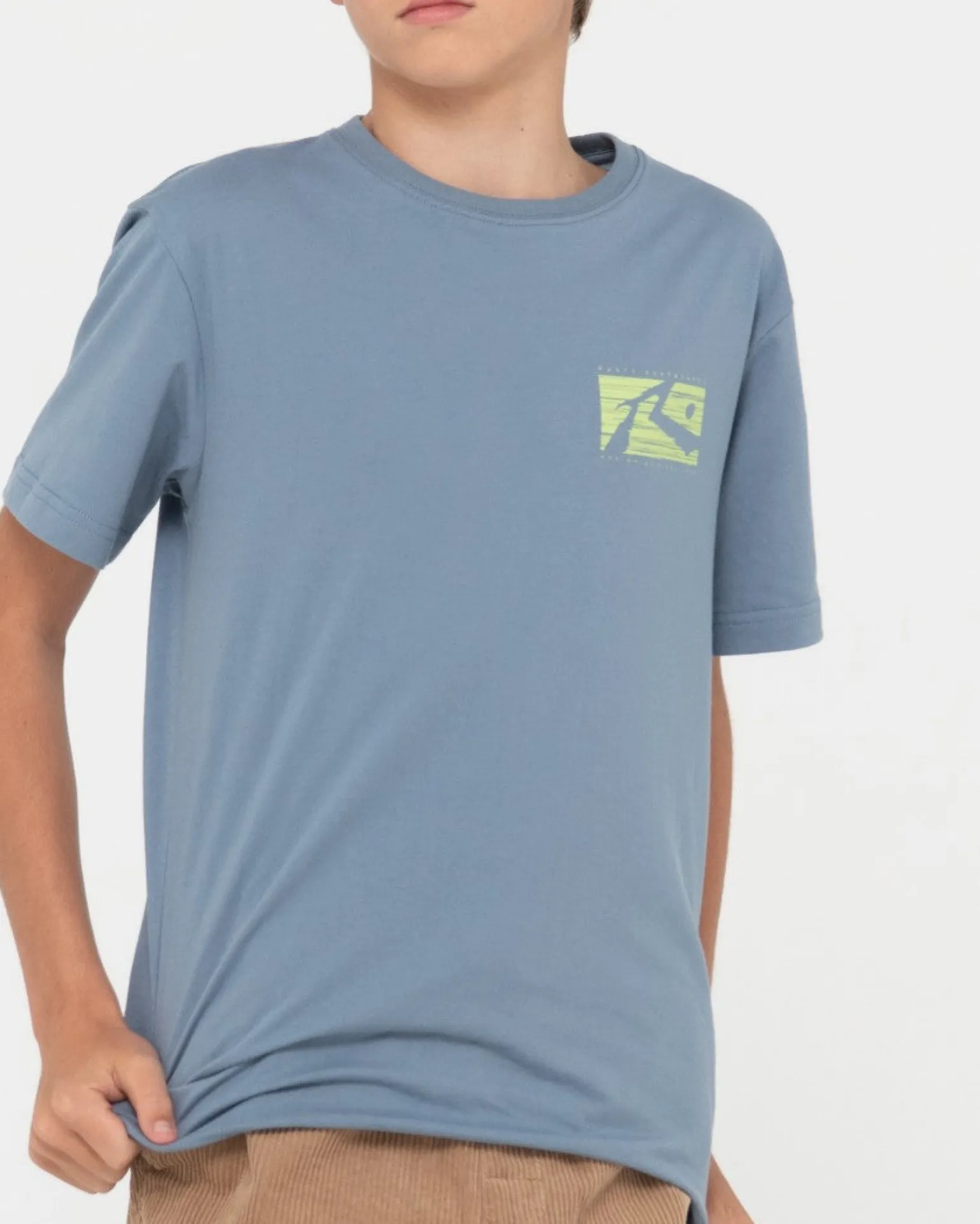 R Dot Short Sleeve Tee Boys | Rusty Hot