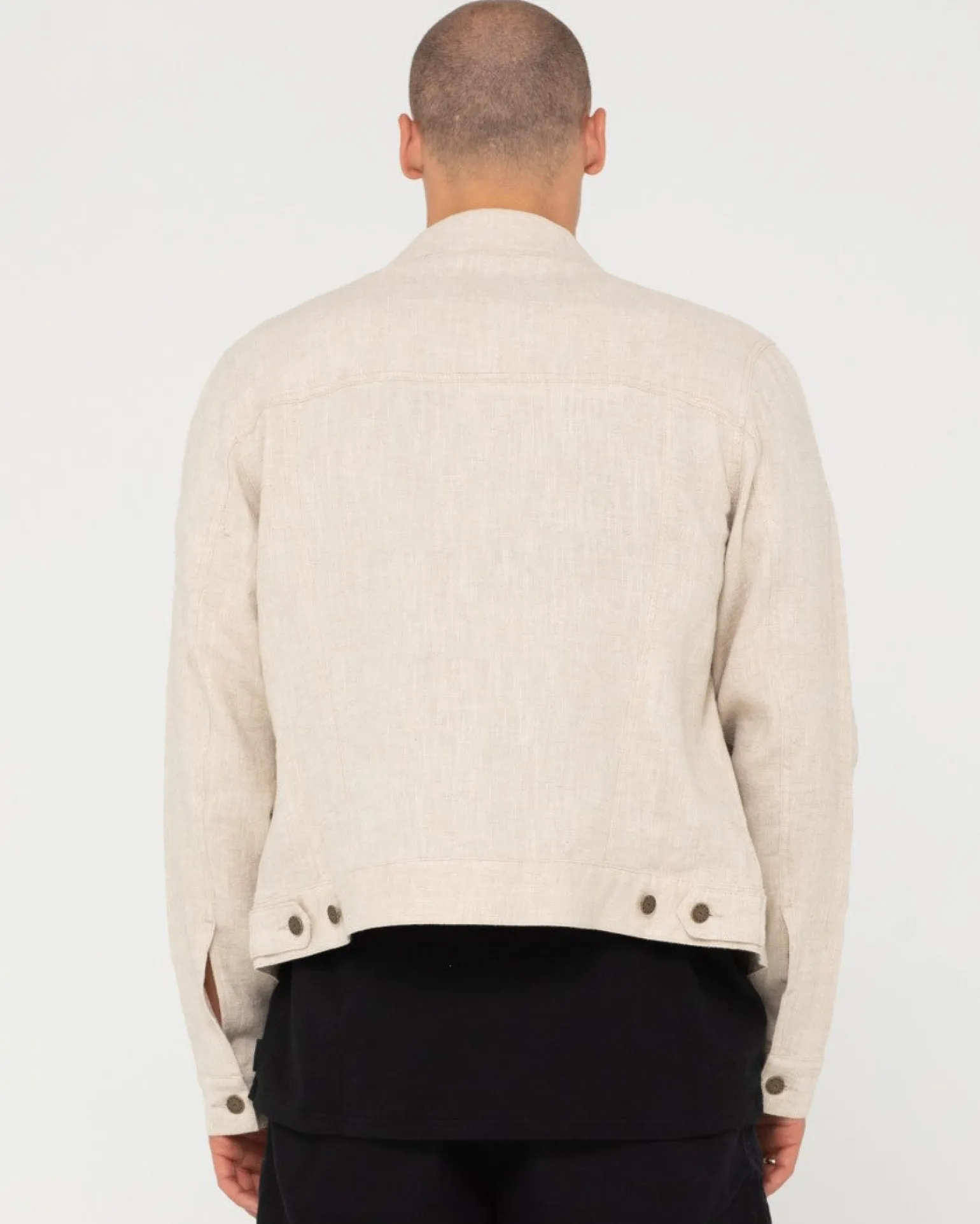 Ramie Trucker Jacket | Rusty Cheap