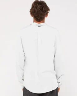 Razor Long Sleeve Rayon Shirt | Rusty Shop