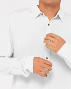 Razor Long Sleeve Rayon Shirt | Rusty Shop